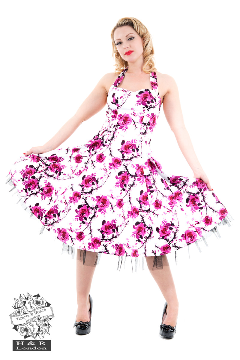 Sakura Blossom Swing Dress